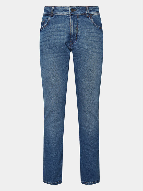 Sisley Sisley Jeans hlače 4MQBSE00O Modra Slim Fit