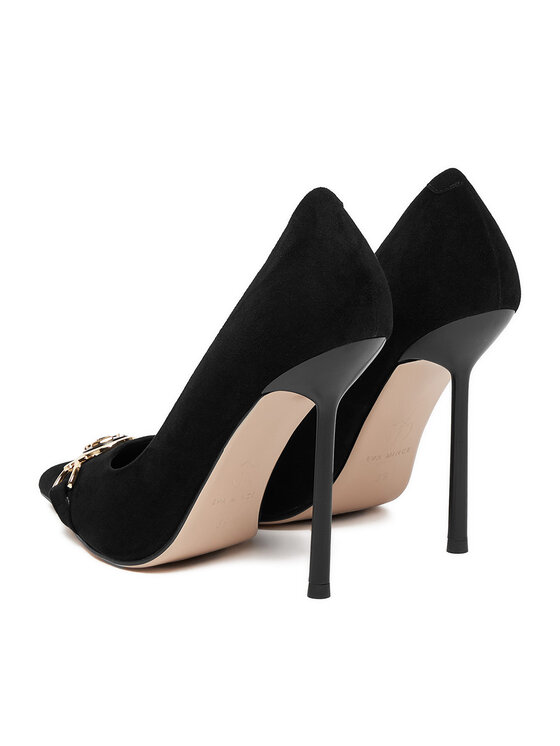 Eva Minge Eva Minge Pantofi cu toc subțire EO-LILA-1677-13-3S Negru