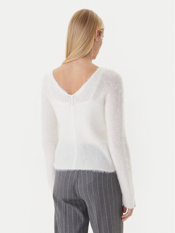Calvin Klein Calvin Klein Ζακέτα LV044D344G Λευκό Regular Fit