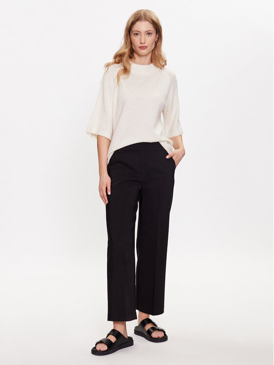 Fransa Fransa Hlače 20611919 Crna Slim Fit