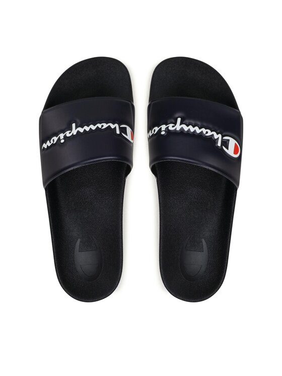 Champion Champion Klapki Slide Varsity S21993-CHA-BS501 Granatowy