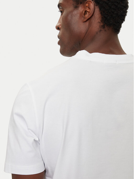 BOSS Boss T-Shirt Tee V 50506347 Bílá Regular Fit