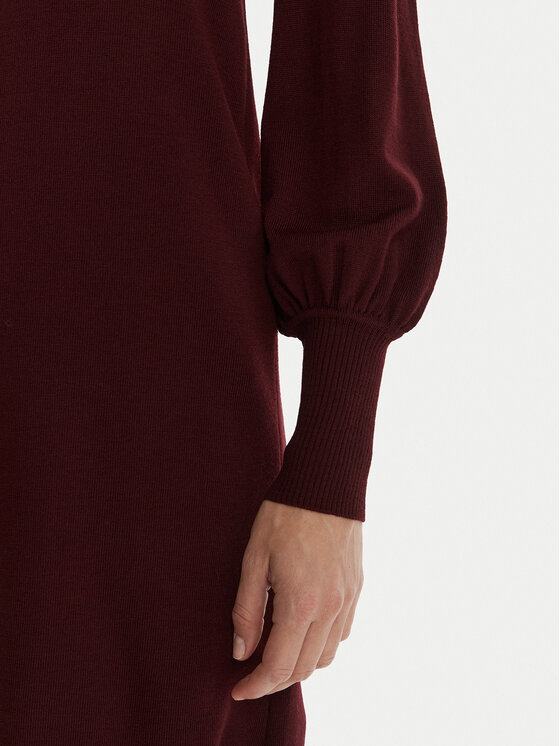 Luisa Spagnoli Luisa Spagnoli Vestito di maglia Moduno 100056 Bordeaux Regular Fit