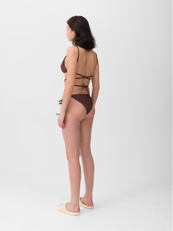4F 4F Bikiny 4FWSS24UBKBF042-81S Hnedá
