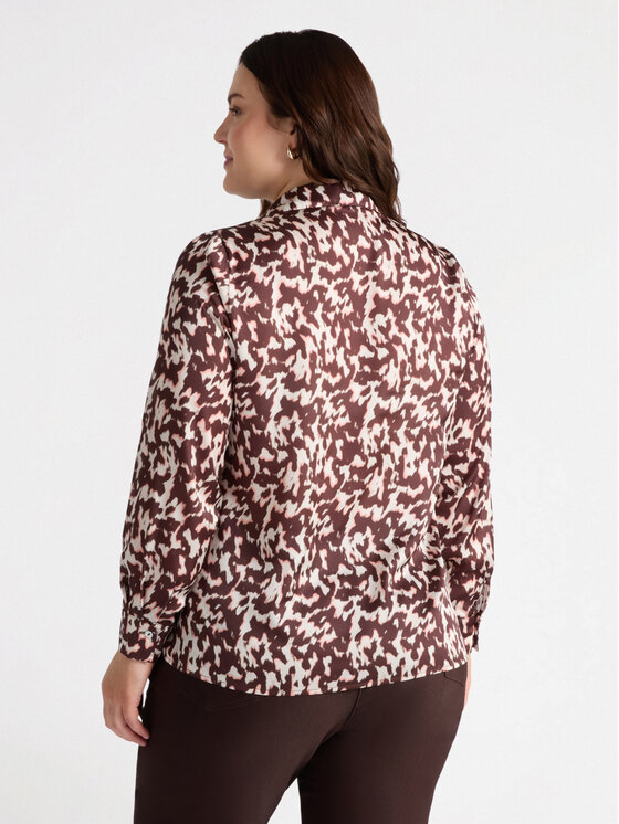 Fiorella Rubino Fiorella Rubino Koszula 5109T001350N0Z2 Brązowy Regular Fit