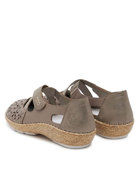 Rieker Rieker Halbschuhe 44856-64 Grau