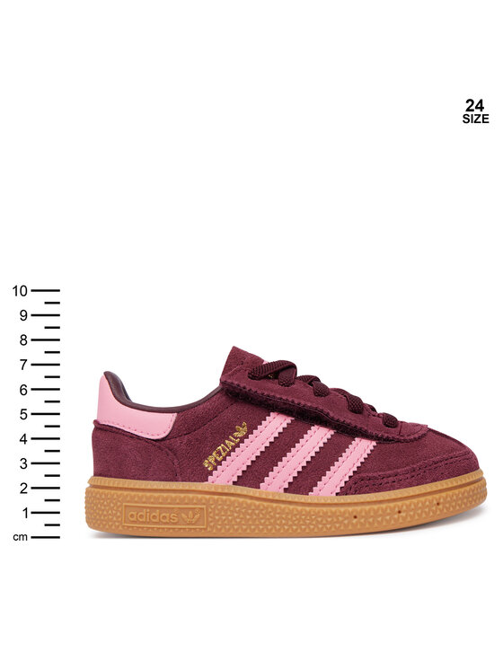 adidas adidas Sneakersy Handball Spezial Comfort Closure Elastic Lace KK5037 Bordowy