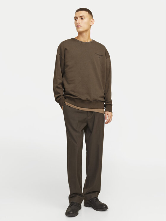 Jack & Jones Jack & Jones Bluza Mystic 12257735 Khaki Relaxed Fit