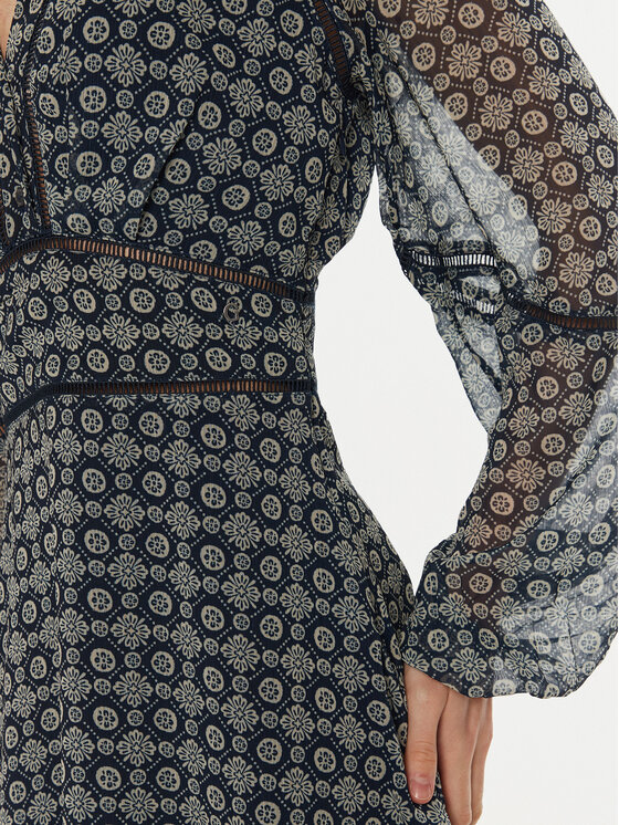 Guess Guess Rochie de zi Yvette W4BK29 WDW82 Albastru Regular Fit