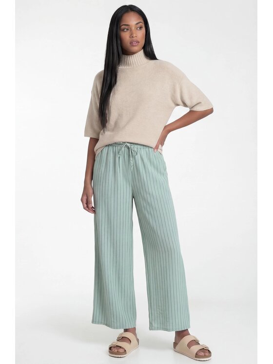 FIGL FIGL Sweter M1324 Beżowy Loose Fit