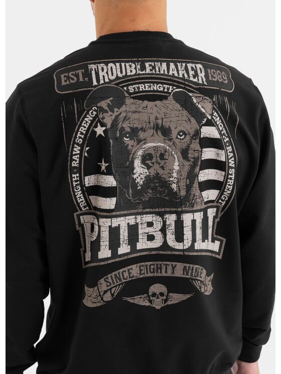 PITBULL PITBULL Bluza TROUBLEMAKER Czarny Regular Fit