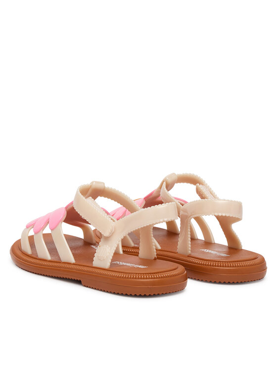 Melissa Melissa Sandály Mini Melissa Hip Bloomy Bb 35902 Hnědá