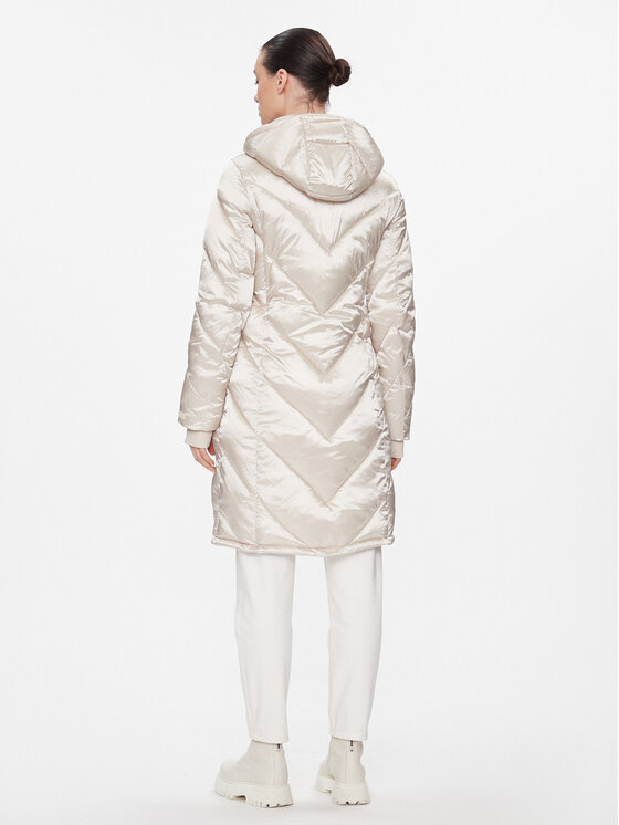 Calvin Klein Calvin Klein Žieminė striukė K20K207069 Écru Regular Fit