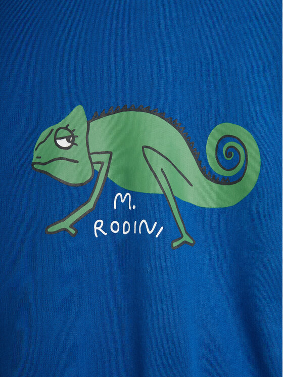 MINI RODINI MINI RODINI Bluza 2522016660 Niebieski Regular Fit