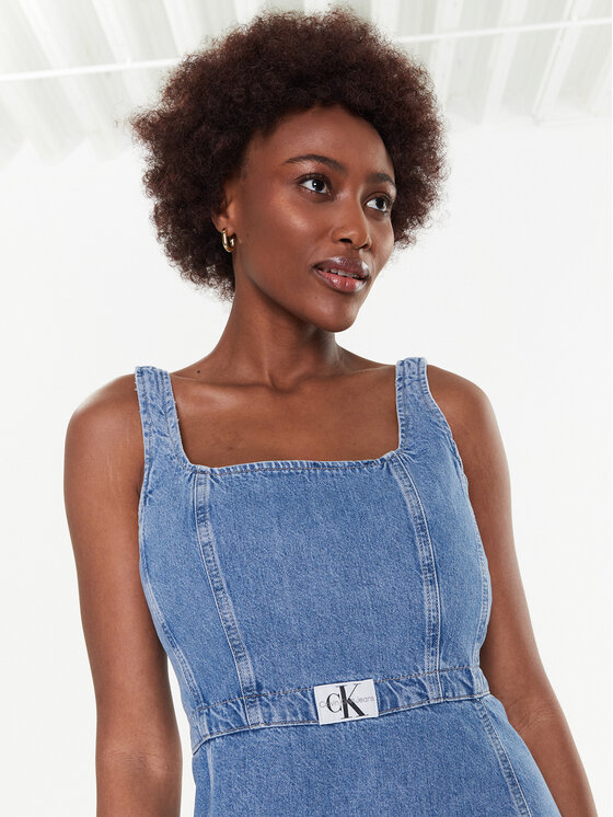 Calvin klein hot sale pinafore dress