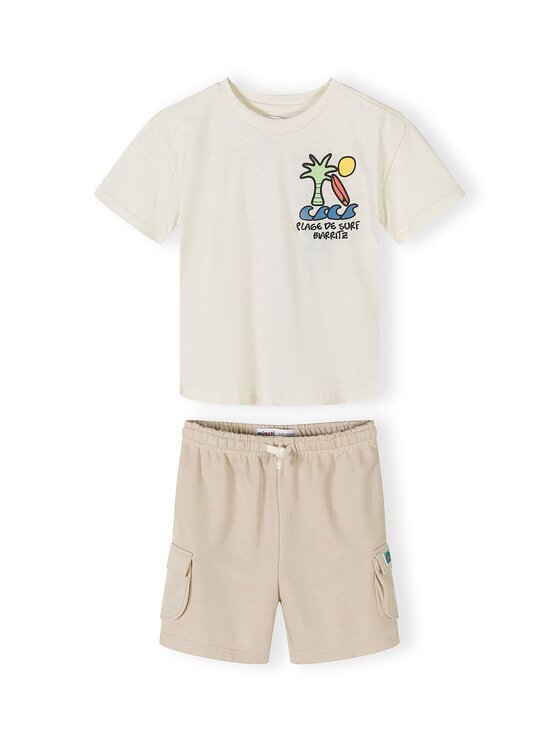 minoti minoti Zestaw 29SET210 Biały Regular Fit