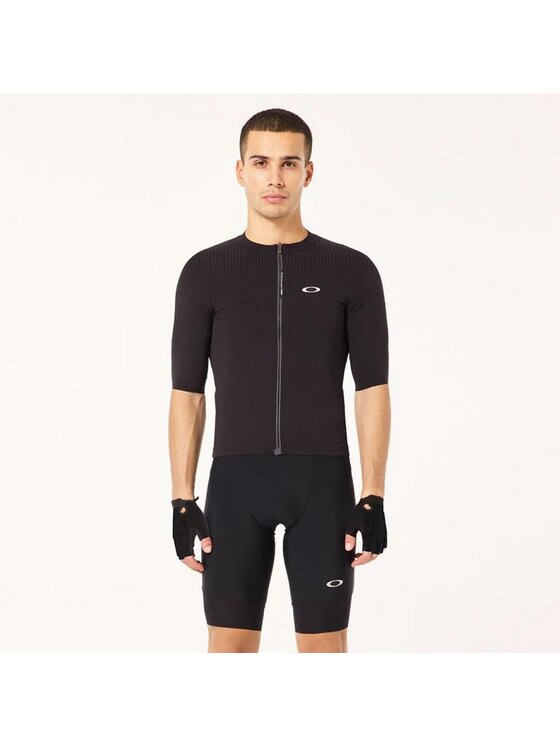 Oakley Oakley Koszulka rowerowa FOA405953 Czarny Regular Fit