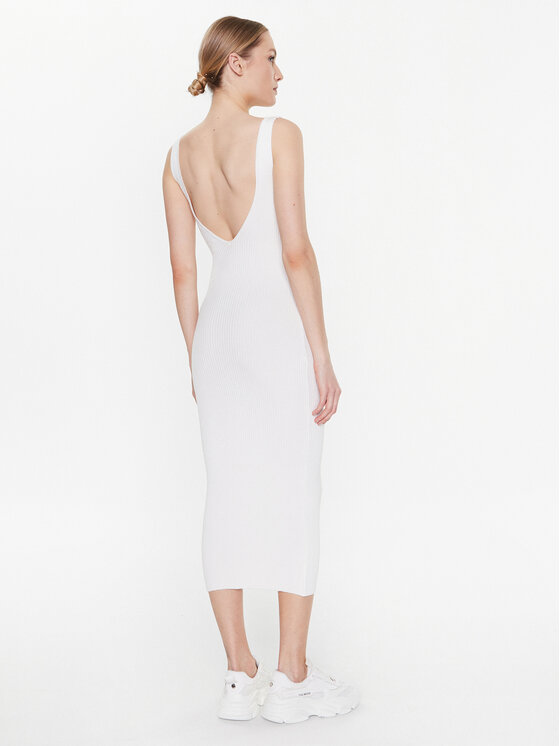 MMC Studio MMC Studio Strickkleid Light Skin Écru Slim Fit