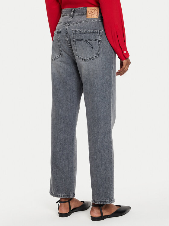 Marella Marella Jeans hlače 2423186074 Siva Mom Fit