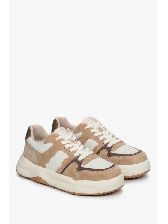 Estro Estro Sneakersy ER00112595 Béžová