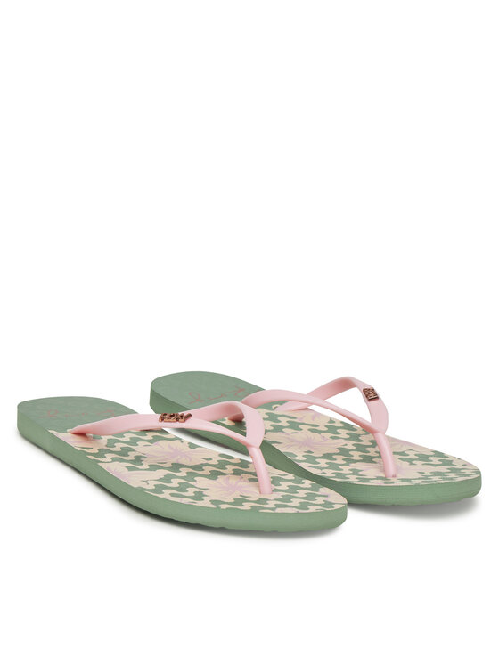 Roxy Roxy Šlepetės per pirštą ARJL100683 Rožinė