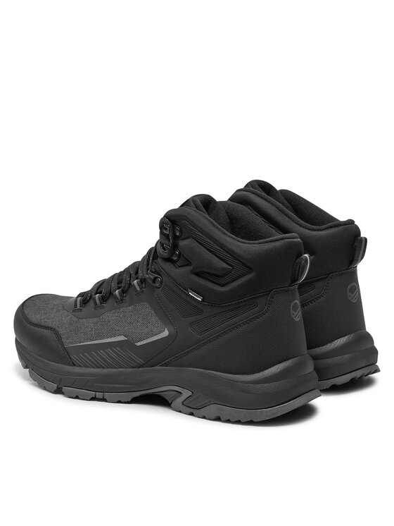 Halti Halti Turistiniai batai Kiril Mid DX M Walking 054-2934 Juoda