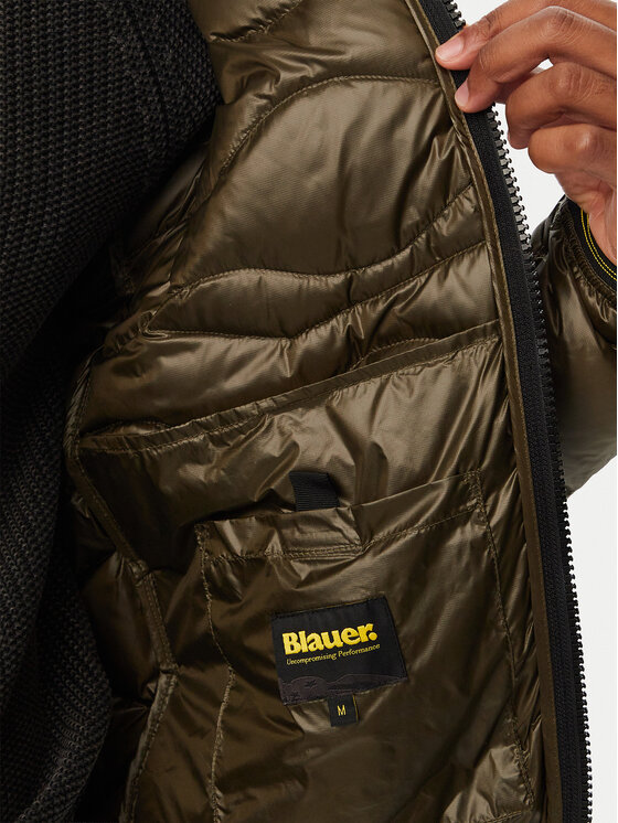 Blauer Blauer Μπουφάν πουπουλένιο Wave 26WBLUC03064 Χακί Regular Fit