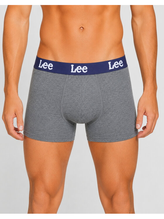 Lee Lee Bokserki Parsons 3 Pack Organic Cotton Elastane Trunks Kolorowy