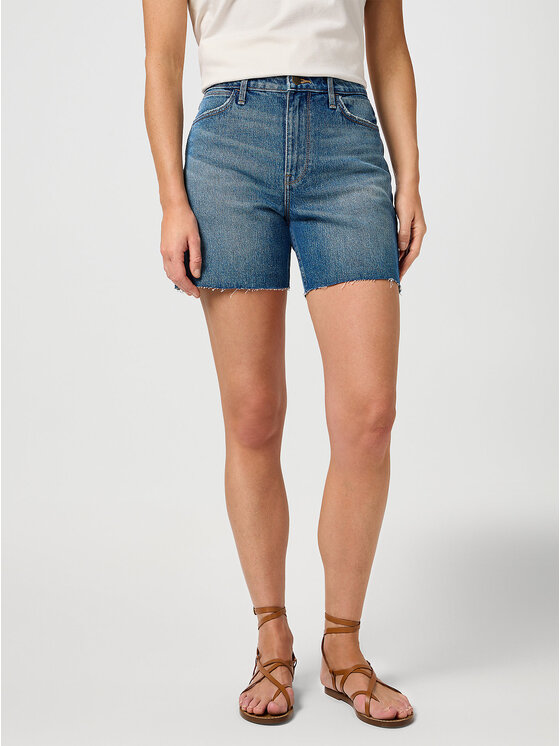Wrangler Wrangler Szorty jeansowe COWBOY SHORT 3 INCH Niebieski Regular Fit