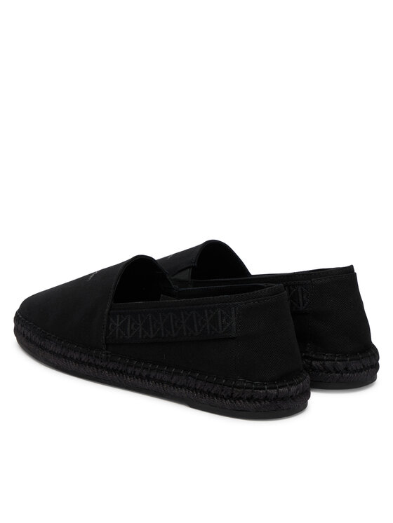 Calvin Klein Calvin Klein Espadrilky Espadrille Webbing Cv HM0HM02075 Černá