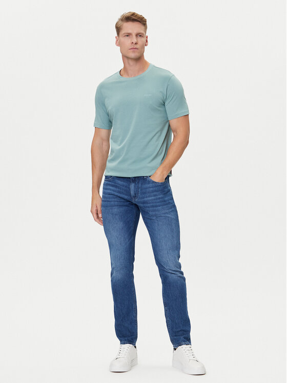 JOOP! Jeans JOOP! Jeans Majica 15 JJJ-32Alphis 30045926 Zelena Modern Fit