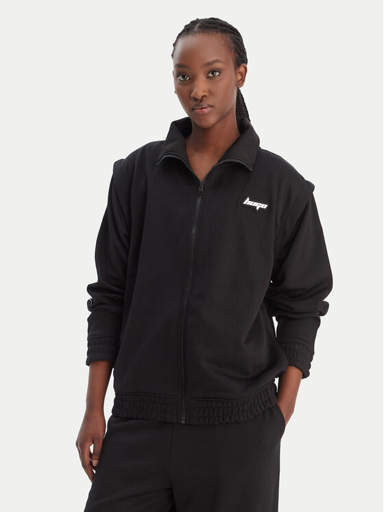 HUGO Bluză Dateam 50554058 Negru Regular Fit