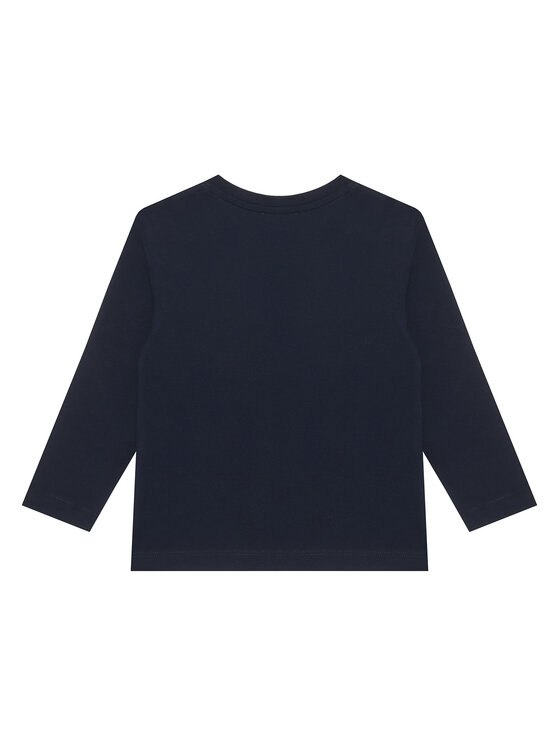 United Colors Of Benetton United Colors Of Benetton Bluză 3I1XG10KQ Bleumarin Regular Fit