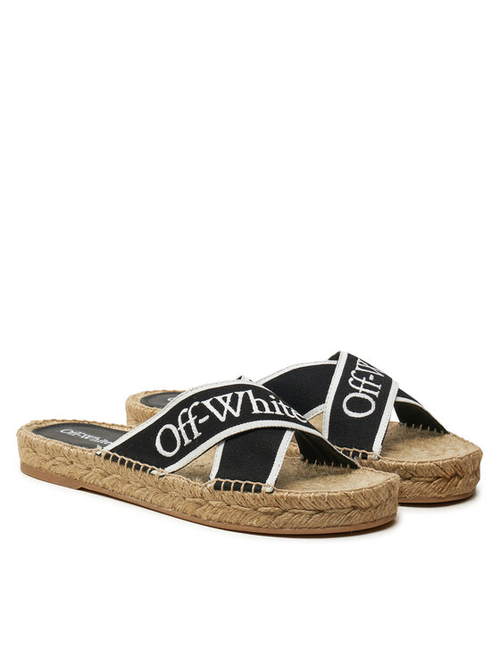 Off-White Off-White Espadrile OWIB012S23FAB0011001 Negru