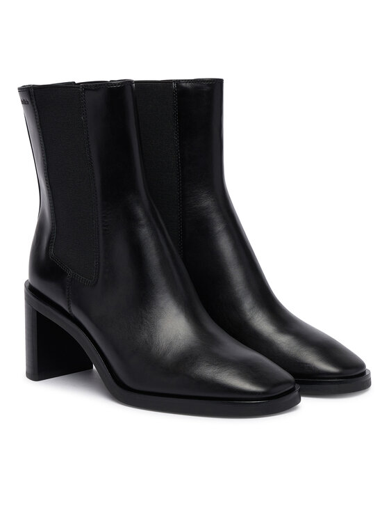 Calvin Klein Calvin Klein Stivaletti Block Heel Chelsea Boot Lth HW0HW03177 Nero