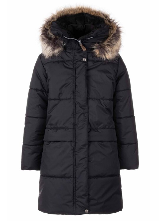 Lenne Lenne Płaszcz 22365B-042 Czarny Basic Fit