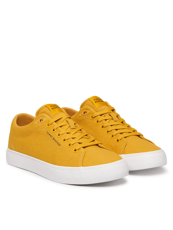 Tommy Hilfiger Tommy Hilfiger Πάνινα παπούτσια Harlem Core Ii Cvs FM0FM05817 Κίτρινο