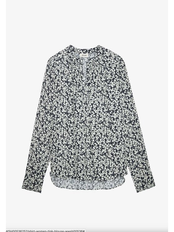 Zadig&Voltaire Zadig&Voltaire Bluzka WWSH536VAN Écru Modern Fit