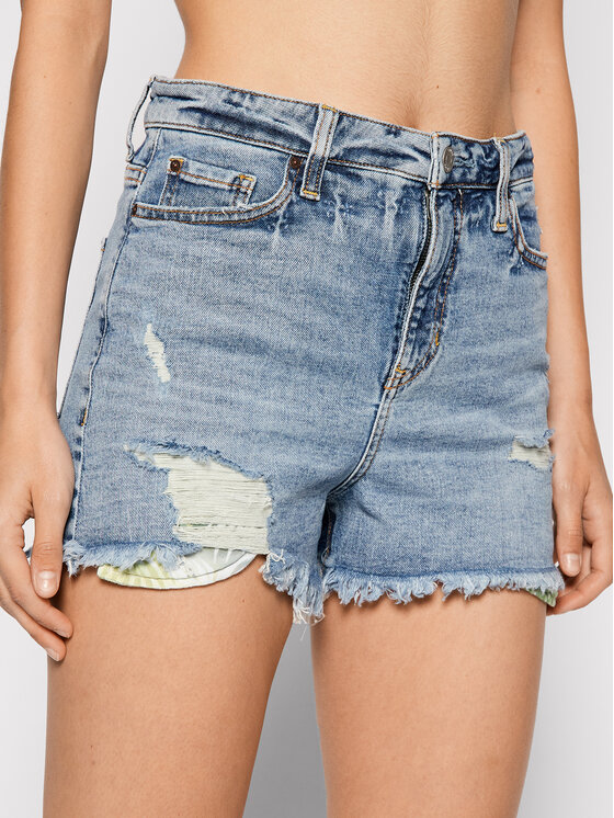 GUESS - Shorts in ecopelle nero - Pantaloncini corti e Shorts |Bowd |  Bowdoo.com