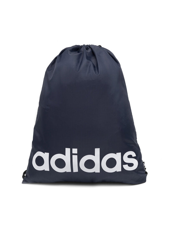 adidas Vak so sťahovacou šnúrkou Linear Gymsack HR5356 Tmavomodrá