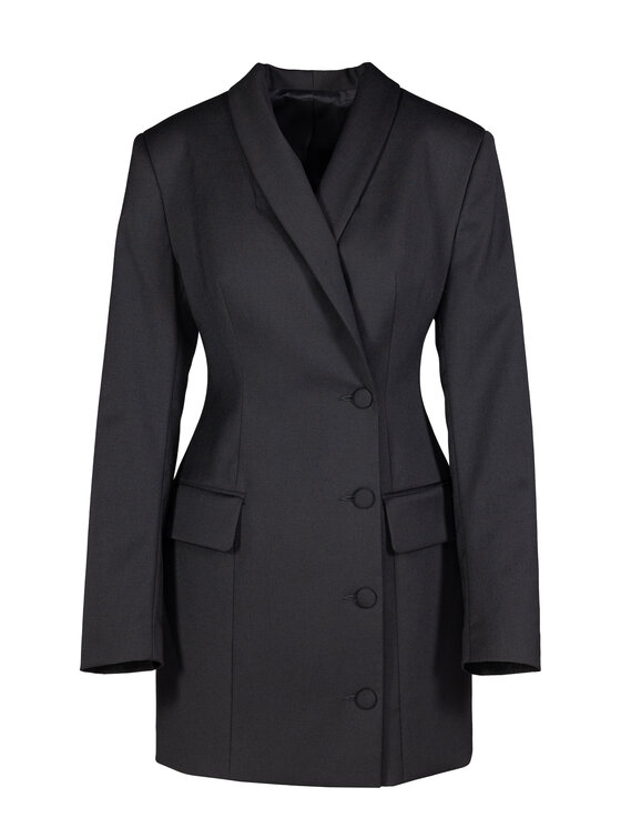 BENU BENU Večerné šaty AW25 Čierna Regular Fit