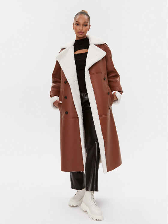 HUGO Hugo Кожух Mafalu-1 50499137 Кафяв Relaxed Fit