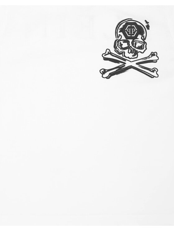 PHILIPP PLEIN PHILIPP PLEIN T-shirt 28213 Bianco Regular Fit