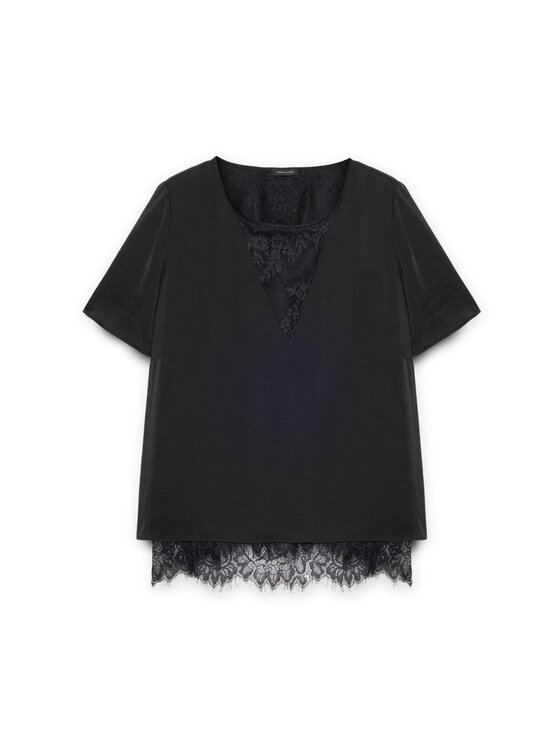Fiorella Rubino Fiorella Rubino Blusa 2805T002319N033 Nero Regular Fit