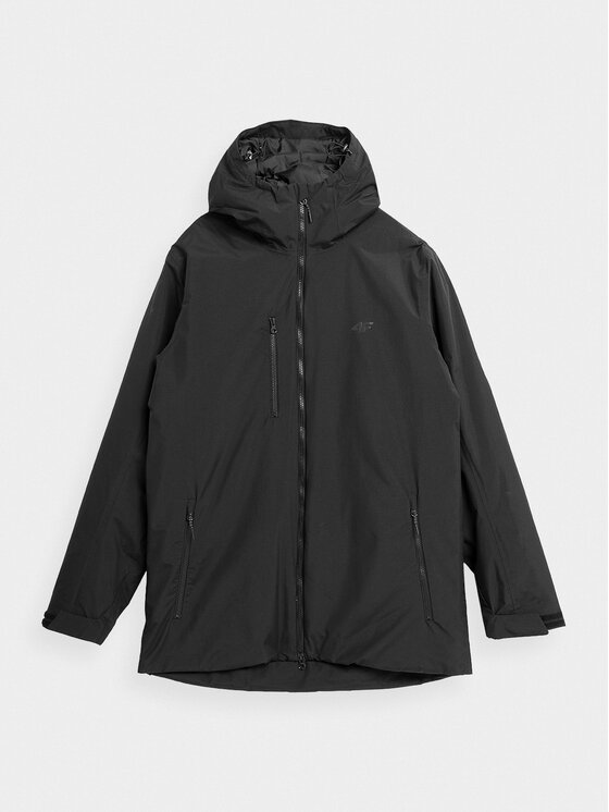 4F 4F Parka 4FAW23TTJAM302 Μαύρο Regular Fit