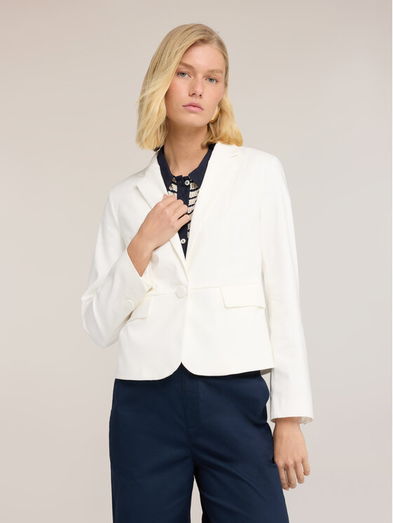 Motivi Motivi Giacca di transizione Q066Q001085N011 Bianco Regular Fit