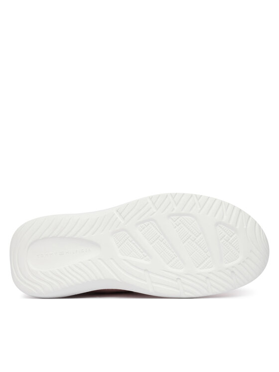 Tommy Hilfiger Tommy Hilfiger Sneakersy Th Knit Extralight Runner FW0FW09112 Světle béžová