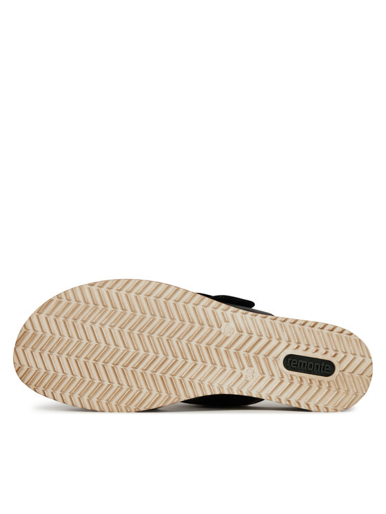 Remonte Remonte Klapki D6463-03 Czarny