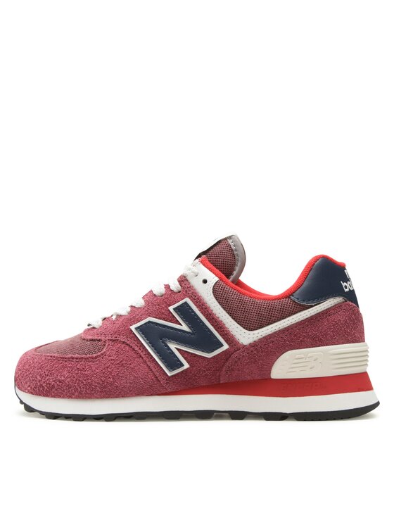 New Balance New Balance Sneakersy U574RX2 Bordowy