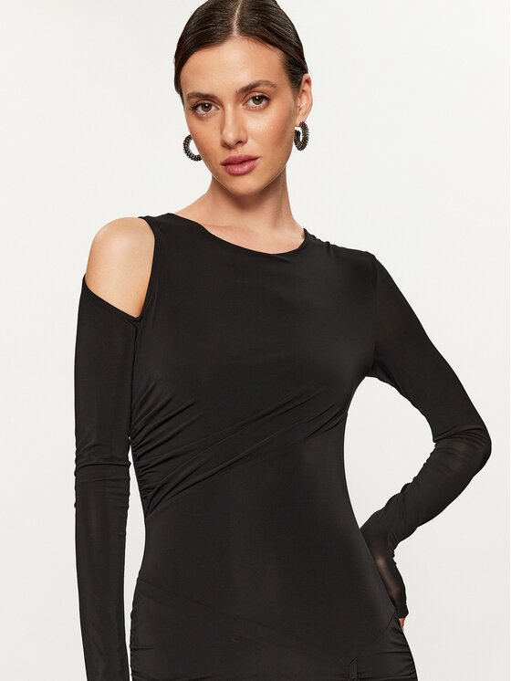 PINKO Pinko Abito da cocktail Bey Blate Abito 102489 A1BQ Nero Slim Fit